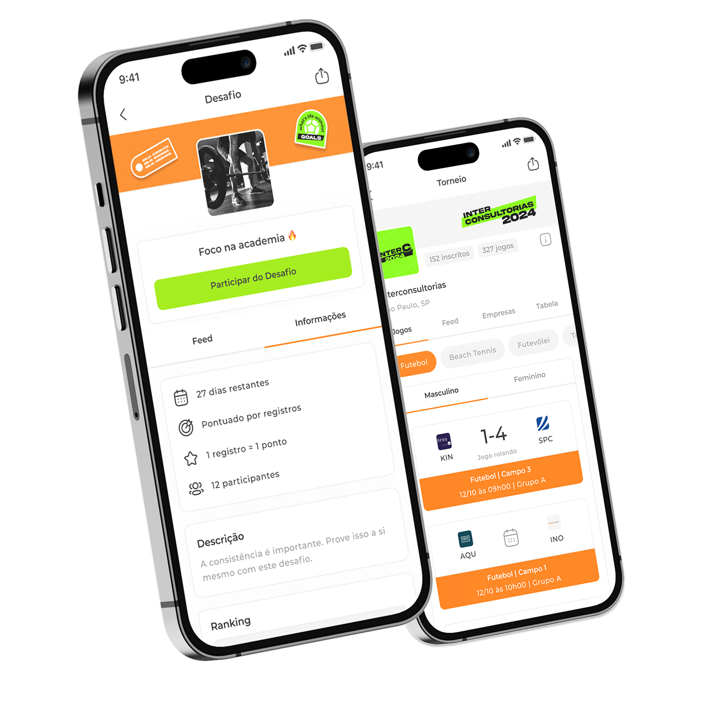 MeshMe App - Desafios e Torneios