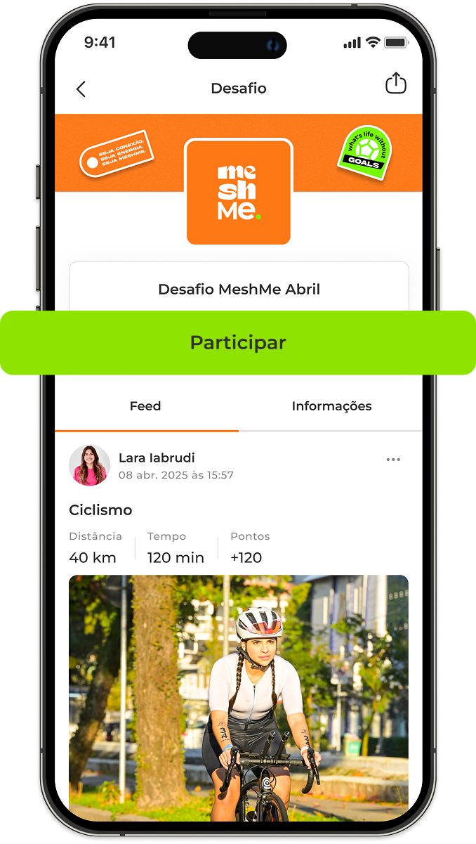 Desafio MeshMe - Feed de Atividades